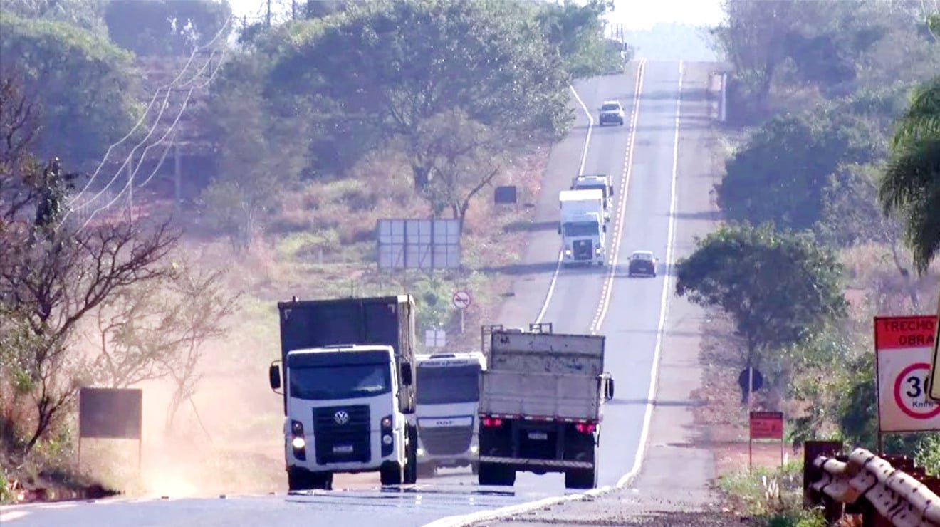 Pedágio na BR-262: Motoristas pagarão R$ 57,60 a partir de 2026
