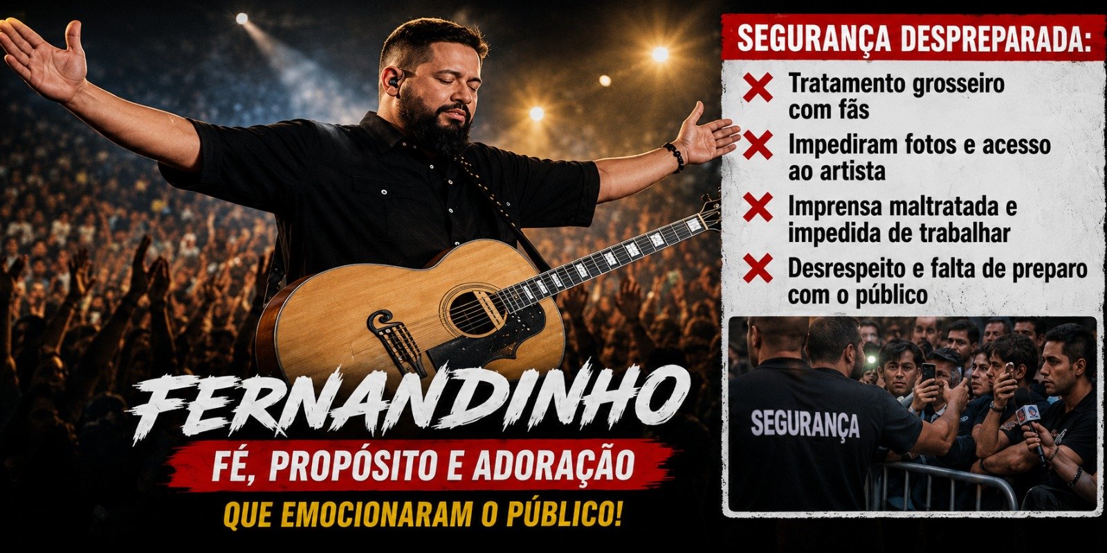 Problemas na segurança, polêmica da imprensa e debate político em meio à fé: “Marcha para Jesus” encerra cercada de questionamentos em Três Lagoas