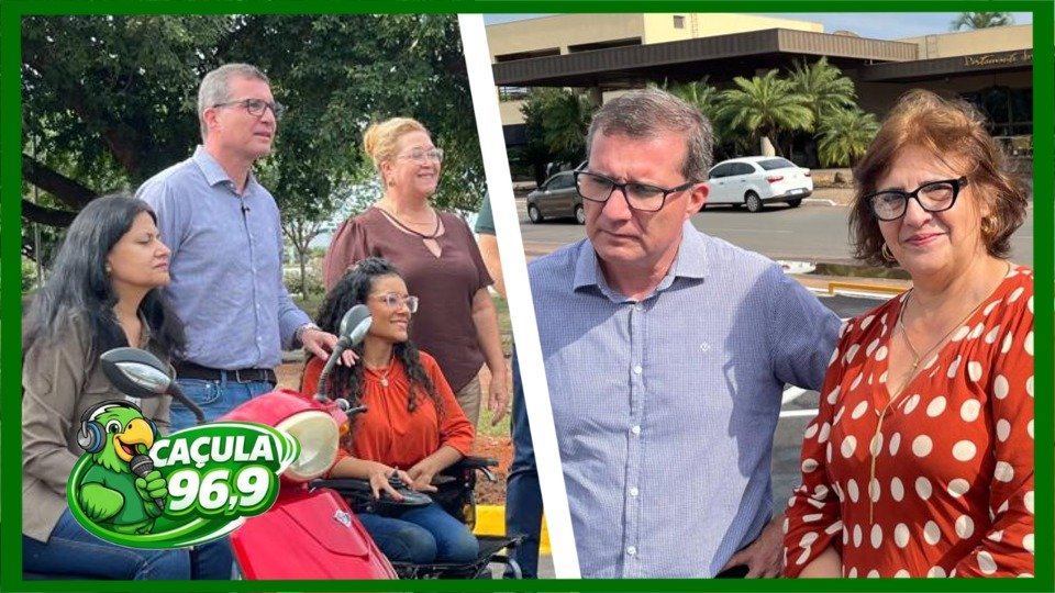 VÍDEO: Prefeito de Três Lagoas inaugura estacionamento e estruturas de acessibilidade na Lagoa Maior