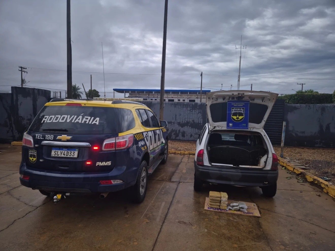 Polícia Rodoviária apreende mais de 14 quilos de entorpecentes na BR-158 em Três Lagoas