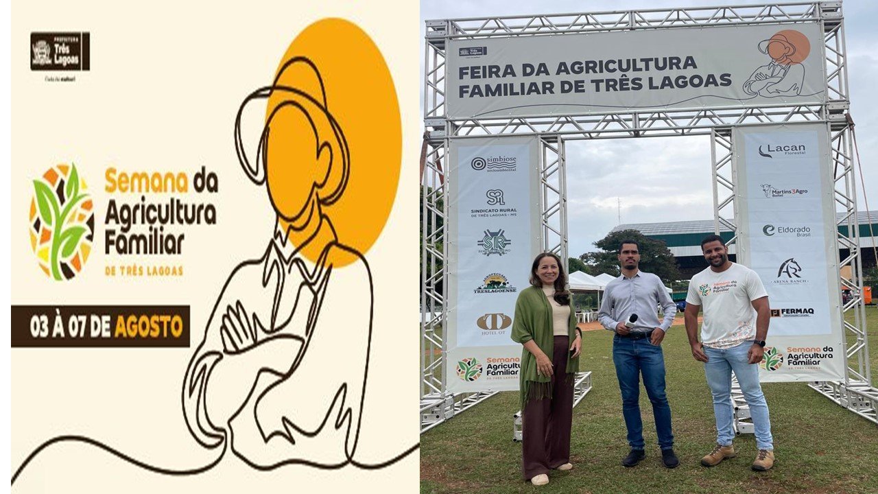 VÍDEO: Último dia da Semana da Agricultura Familiar em Três Lagoas