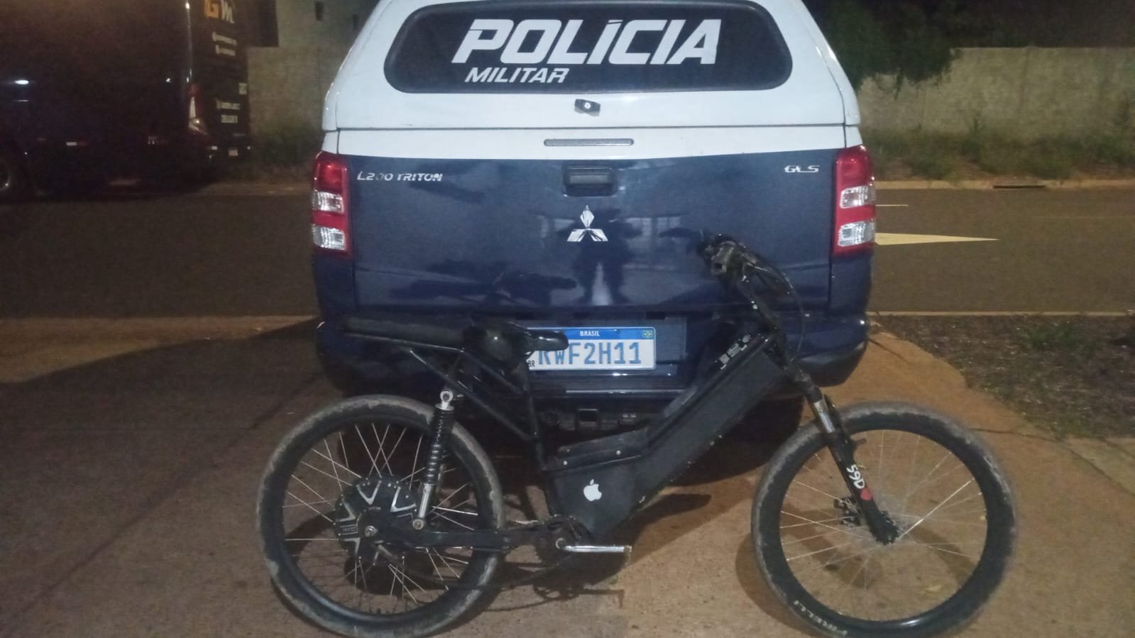 PM recupera bicicleta elétrica roubada e apreende adolescente por receptação em Três Lagoas