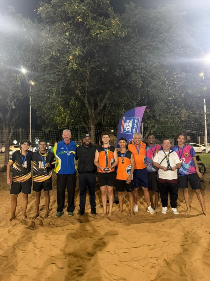 Vôlei de Praia movimenta os JETs 2026 na categoria Infantil Sub-17