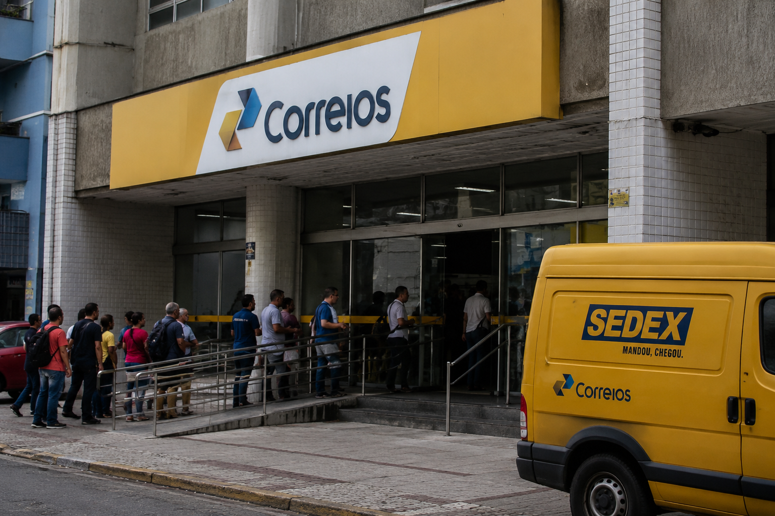 Redução de até 7 mil postos nos Correios gera apreensão entre empregados e sindicatos