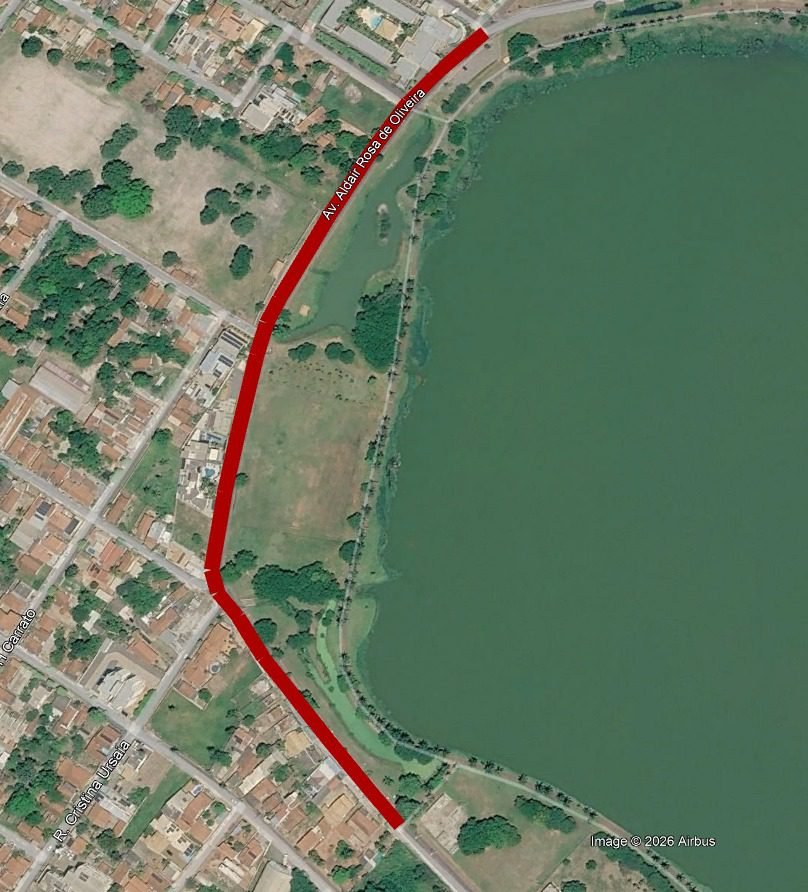 Prefeitura inicia recapeamento em trecho da Circular da Lagoa Maior na próxima semana