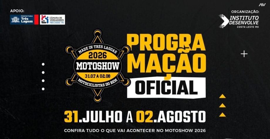 HOJE É DIA DE ROCK – O 23º Motoshow inicia nesta sexta-feira (31)