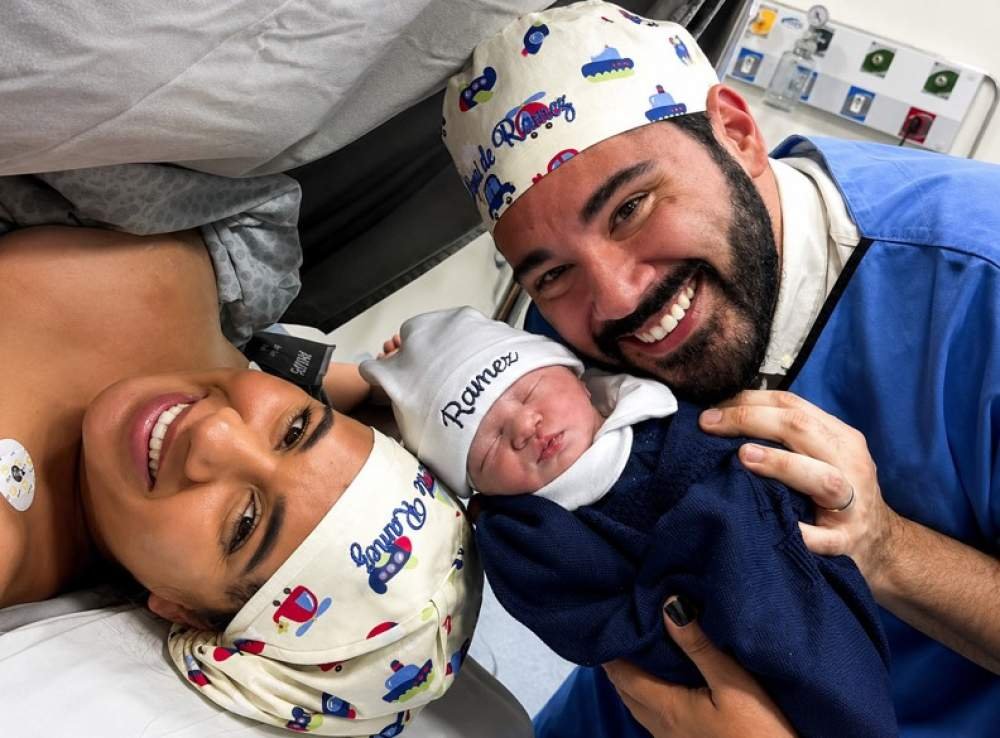 Chega ao mundo Ramez, o primeiro filho de Tonhão e Mayeny Empke