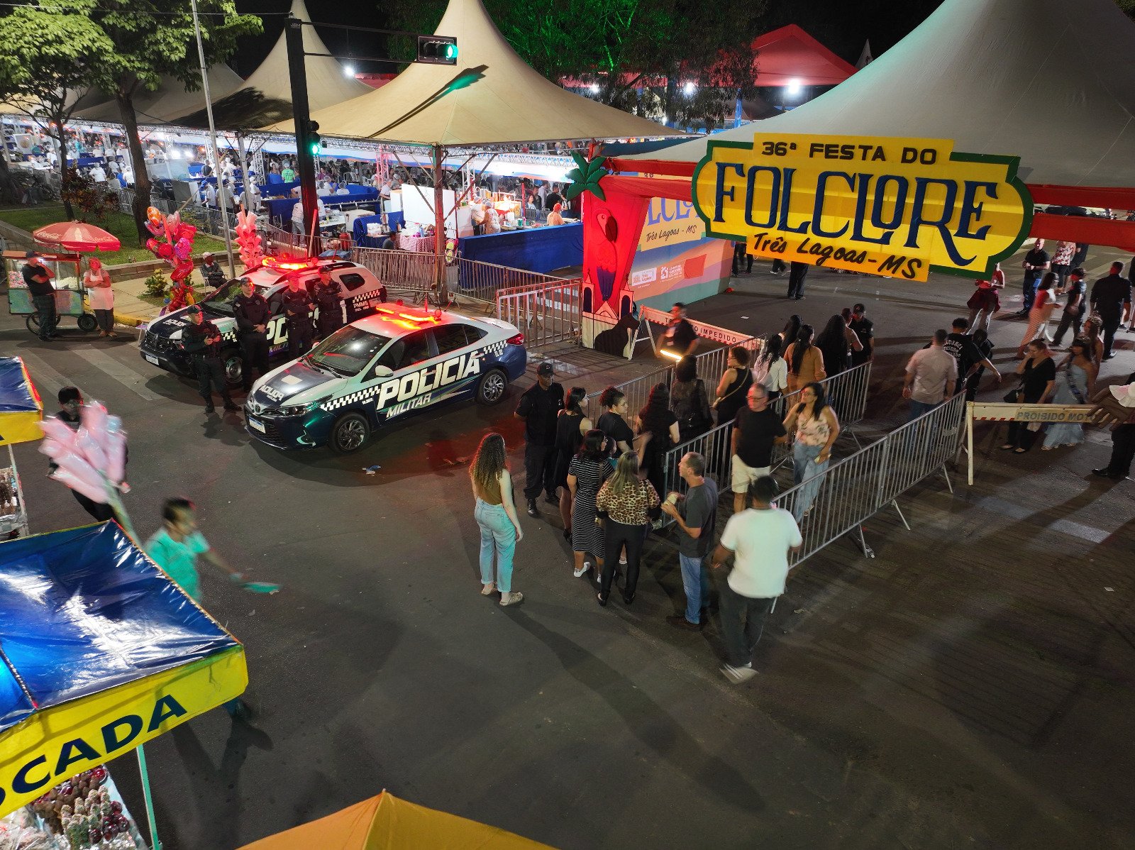 Policiamento intensificado: 2º BPM organiza operação especial para assegurar segurança na Festa do Folclore