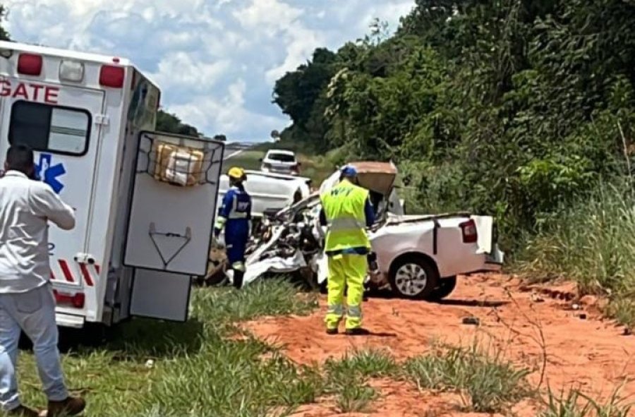 Grave acidente na MS-112: colisão entre ambulância e caminhão resulta em morte entre Inocência e Três Lagoas
