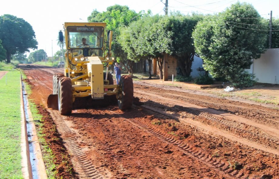 Prefeitura de Três Lagoas autoriza obras de pavimentação e drenagem no Jardim Novo Ipanema