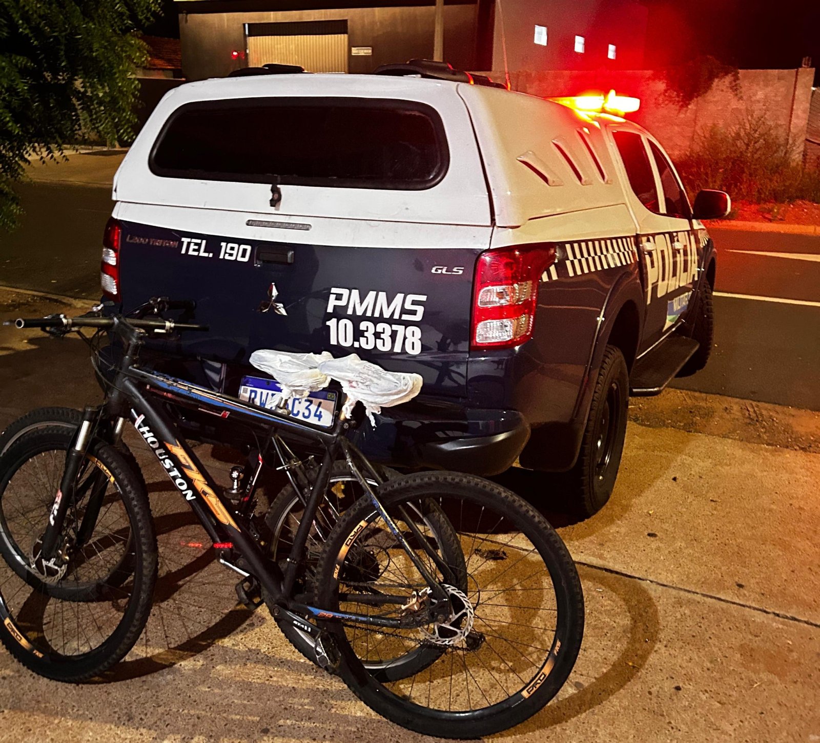 Em Três Lagoas, suspeito com tornozeleira eletrônica é preso após furtar bicicletas