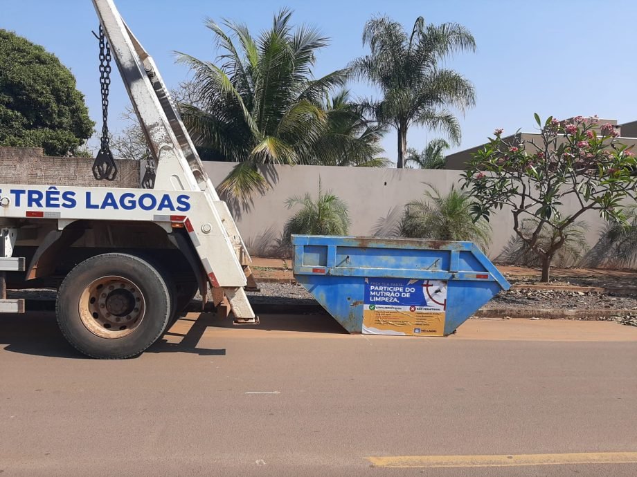 Mutirão de Limpeza avança no Bairro Paranapungá com descarte de materiais