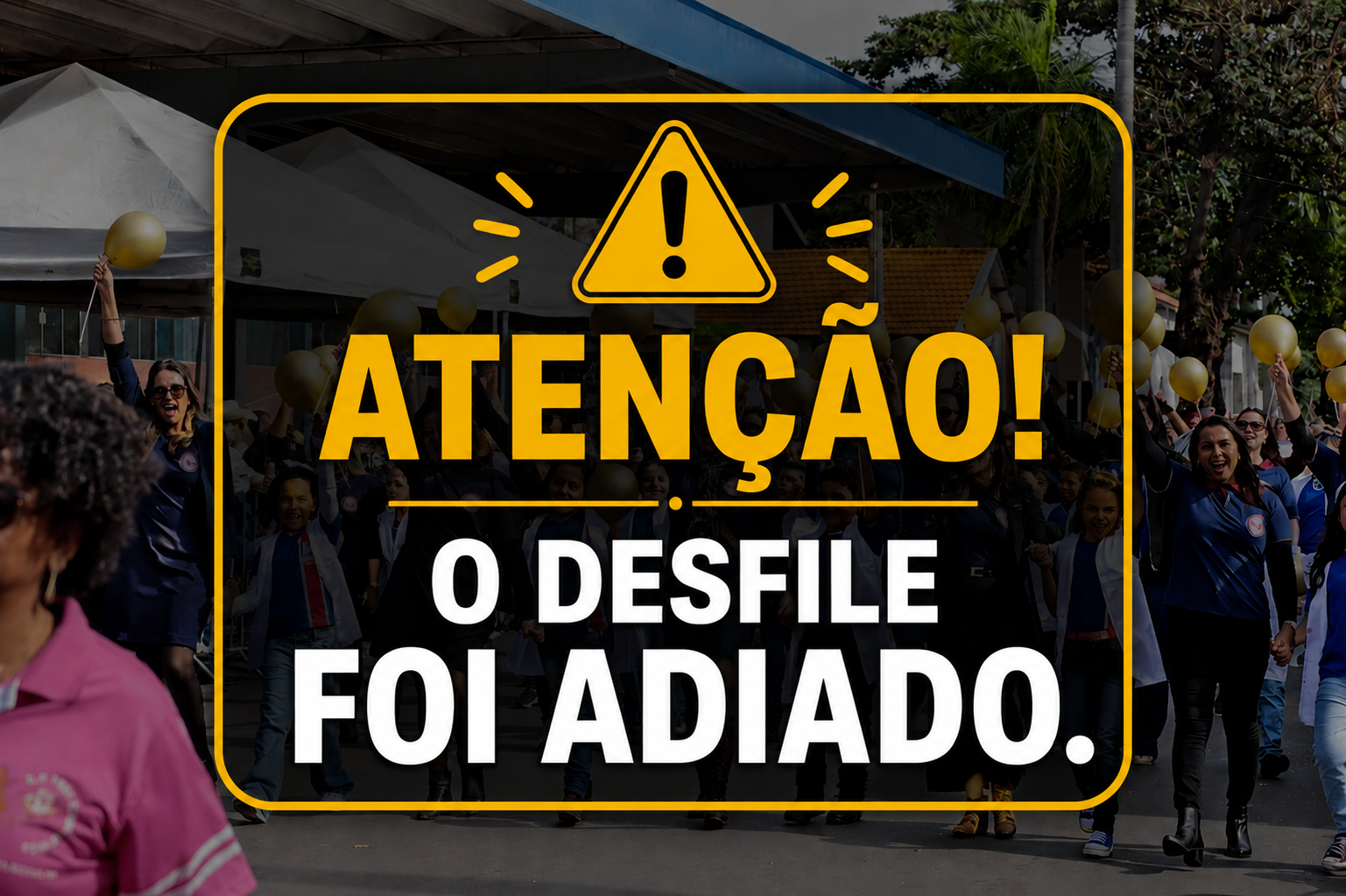 Desfile Cívico em celebração aos 111 anos de Três Lagoas tem adiamento por condições climáticas