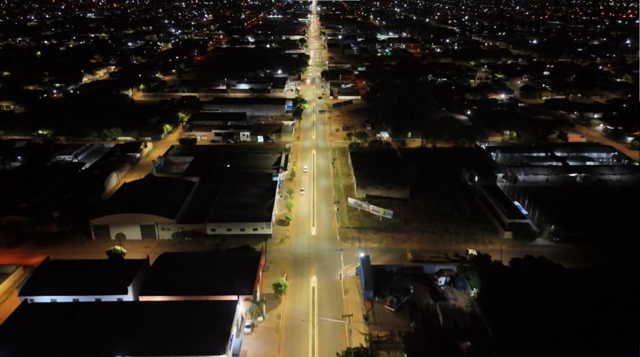 Brilha Três Lagoas avança e cidade já ultrapassa 14 mil pontos de iluminação modernizados